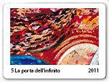 In Fieri acrilico 2011  100x100