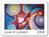 Love in London acrilico 20090  60x60